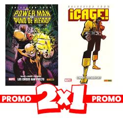 Pack Cage 2x1 ¡Cage! De Genndy Tartakovsky Y Power Man Y Puño De Hierro 01. Los Chicos Han Vuelto A