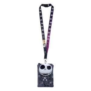 Pesadilla antes de Navidad Llavero Lanyard Jack Deluxe con Tarjetero