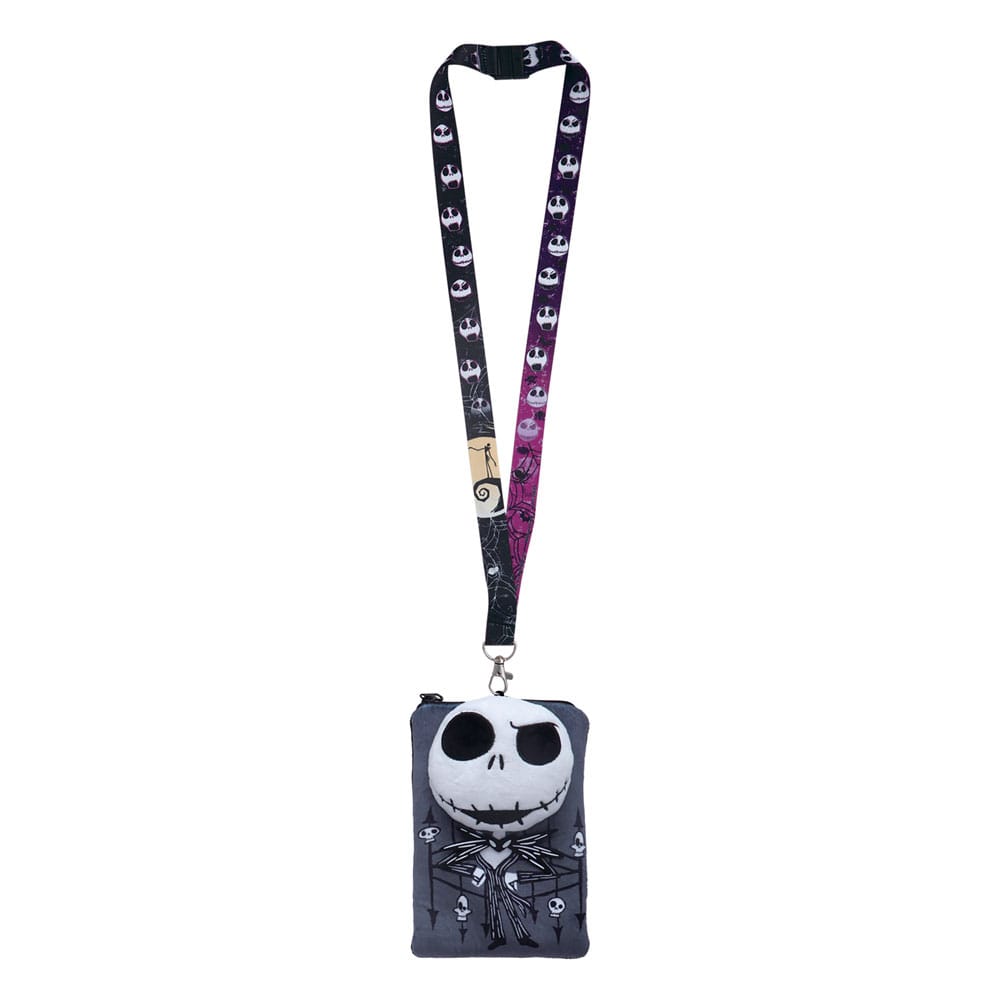 Pesadilla antes de Navidad Llavero Lanyard Jack Deluxe con Tarjetero
