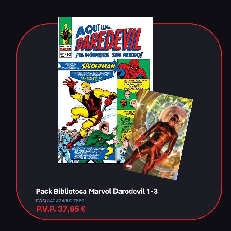 Biblioteca Marvel Pack Daredevil (1-3)