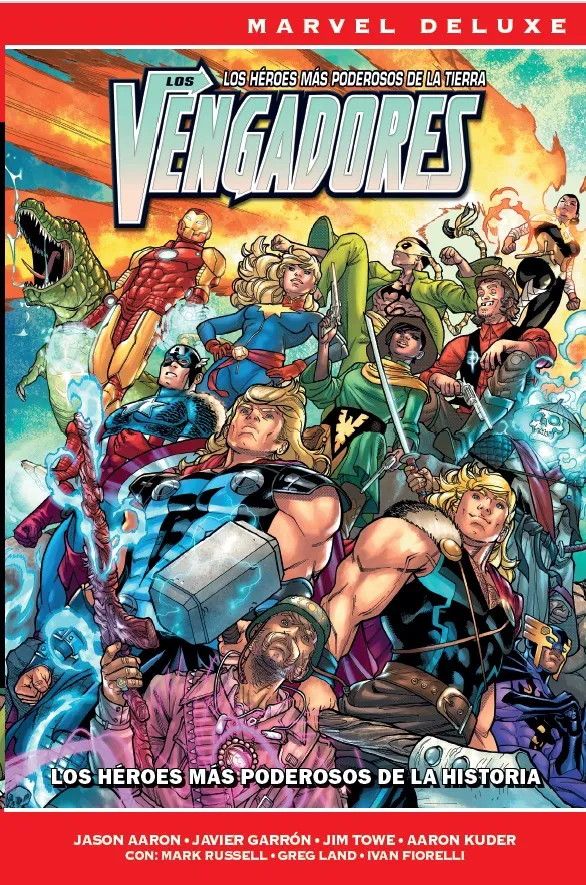 Los-Vengadores-De-Jason-Aaron-07-Marvel-Now-Deluxe Los Vengadores De Jason Aaron 07 (Marvel Now! Deluxe)