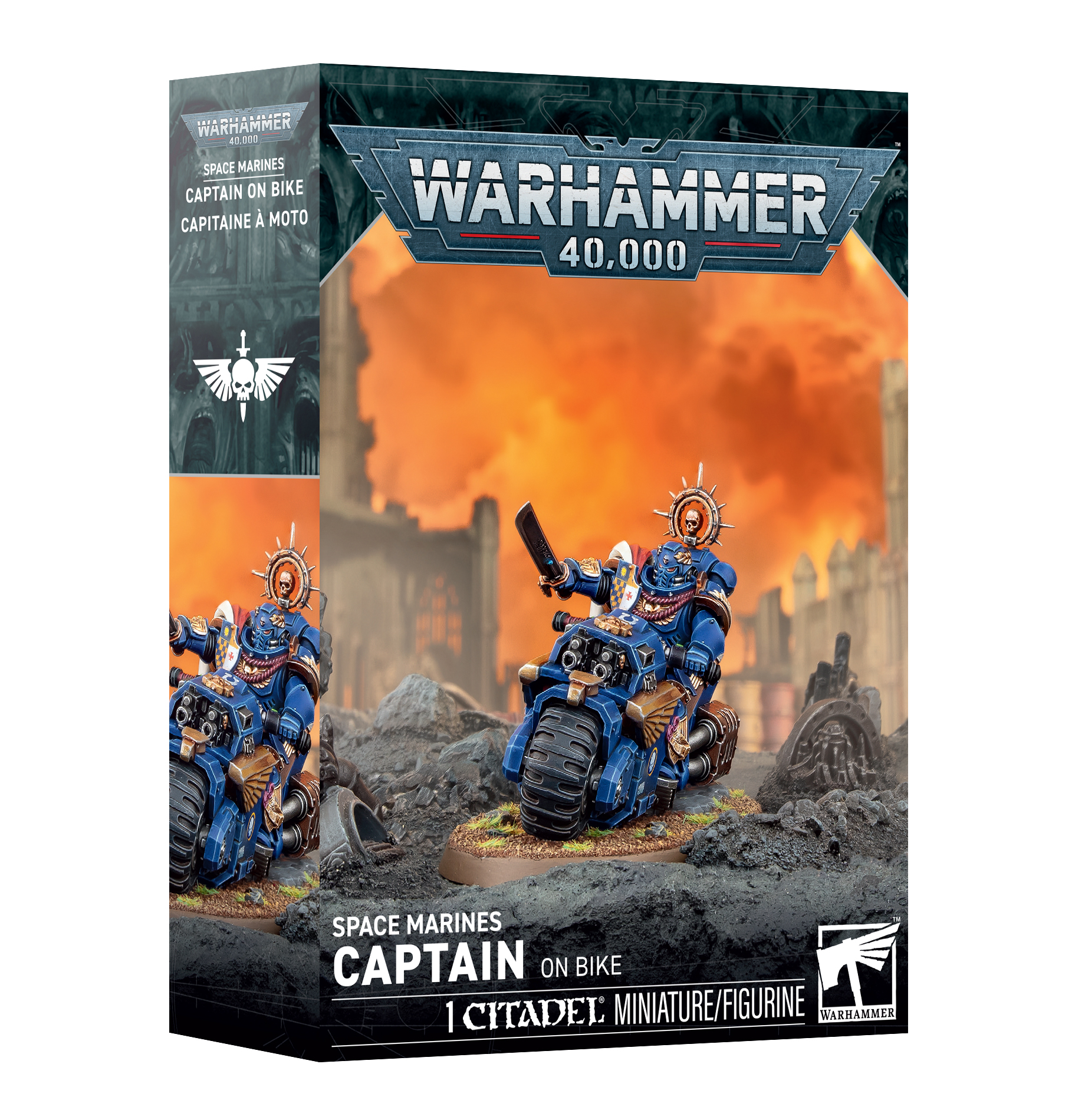 Space Marines: Capitán En Moto