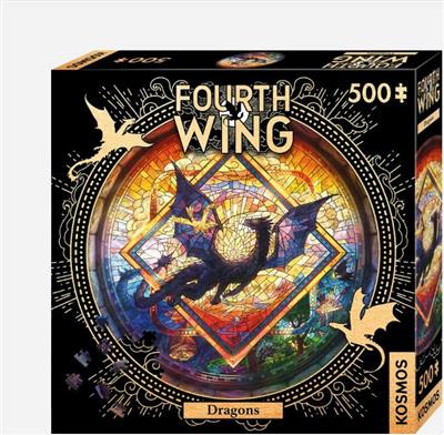 Fourth Wing (Alas de Sangre) - Puzzle 500 Piezas "Dragons"