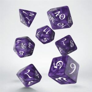 Set de Dados - Classic RPG Lavender & White (7 Dados)