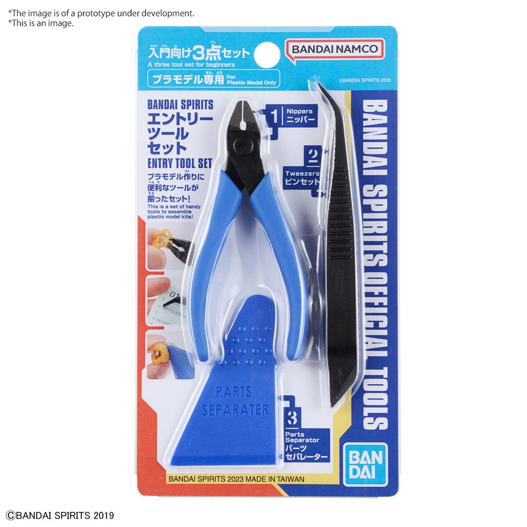 Bandai Spirits - Entry Tool Set (Set Básico de Herramientas para Modelismo)