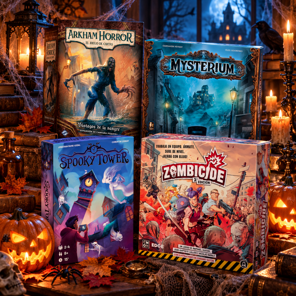 Comprar juegos de mesa para Halloween. Tienda Friki,