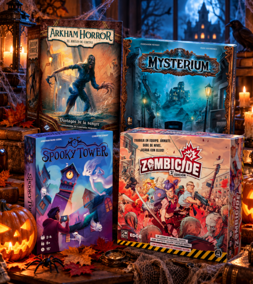 Comprar juegos de mesa para Halloween. Tienda Friki,