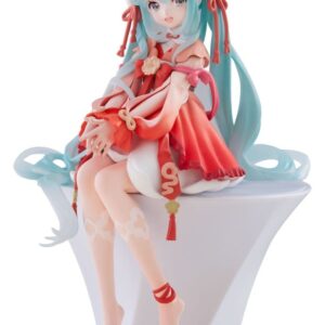 Hatsune Miku Estatua PVC Noodle Stopper 2026 Chinese New Year 14 cm