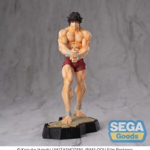 Baki-Dou Estatua Luminasta PVC Baki Hanma 18 cm