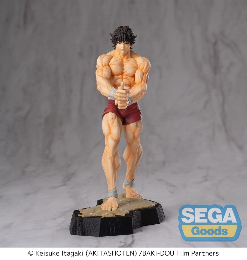 Baki-Dou Estatua Luminasta PVC Baki Hanma 18 cm